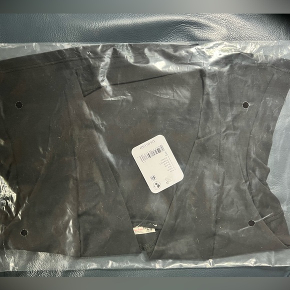 Free People Intimately Still Here Halter Cami Black Size Small $38 Retail NWT - Picture 3 of 4